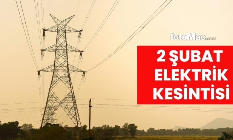 İstanbul’da elektrik kesintisi alarmı! 2 Şubat’ta 21 ilçede 9 saat elektrik yok- Trabzonspor