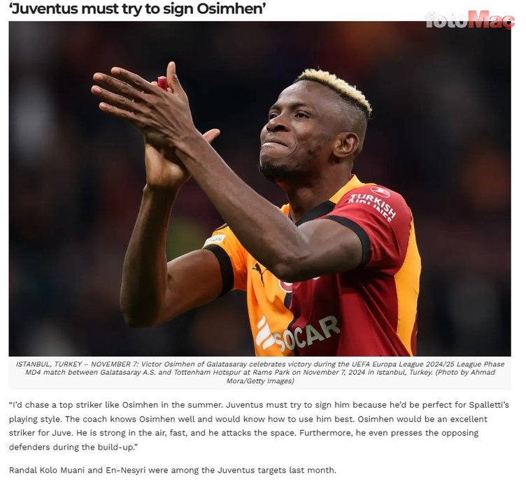 Juventus'a flaş Osimhen önerisi! Yaz transfer döneminde...- Trabzonspor