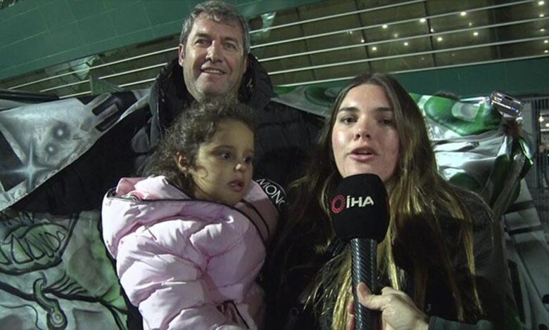 Kocaelispor'a destek için Arjantin'den kilometrelerce yol kat etti- Trabzonspor