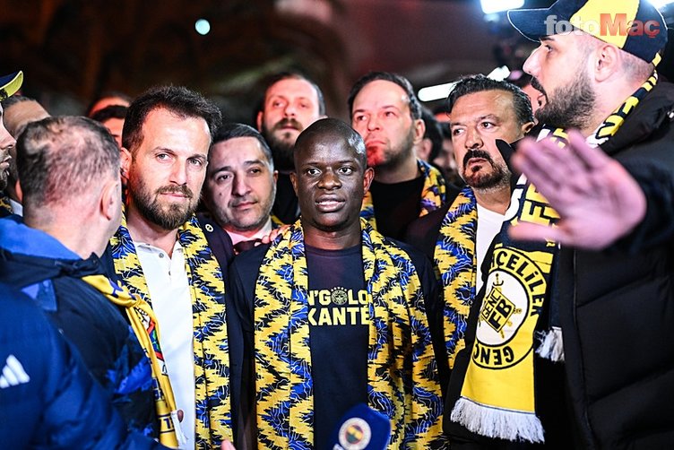 N'Golo Kante Fenerbahçe için İstanbul'a geldi! Taraftar havalimanına akın etti- Trabzonspor