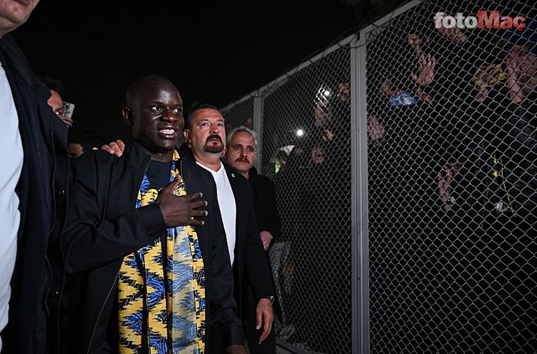 N'Golo Kante Fenerbahçe için İstanbul'a geldi! Taraftar havalimanına akın etti- Trabzonspor
