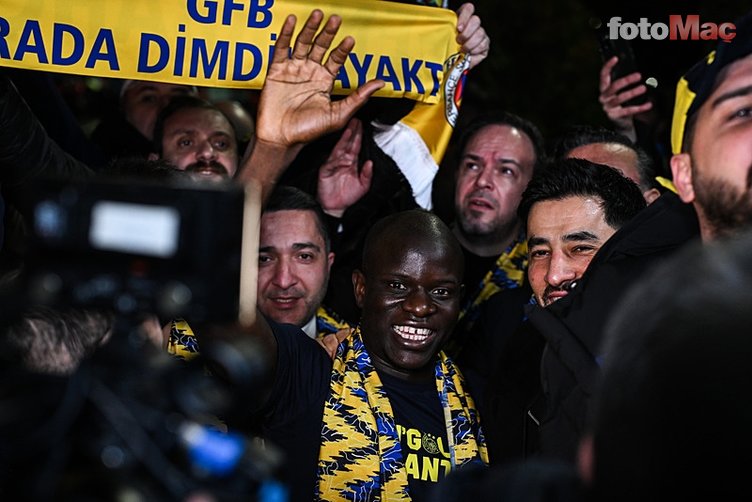 N'Golo Kante Fenerbahçe için İstanbul'a geldi! Taraftar havalimanına akın etti- Trabzonspor