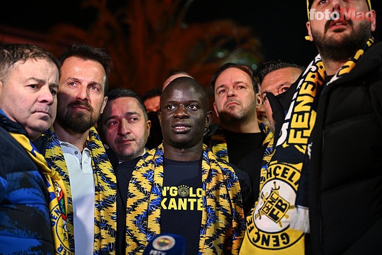 N'Golo Kante Fenerbahçe için İstanbul'a geldi! Taraftar havalimanına akın etti- Trabzonspor