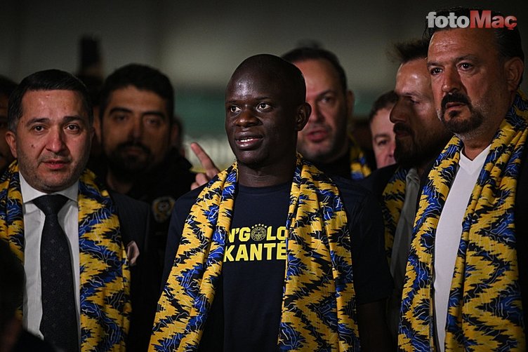 N'Golo Kante Fenerbahçe için İstanbul'a geldi! Taraftar havalimanına akın etti- Trabzonspor