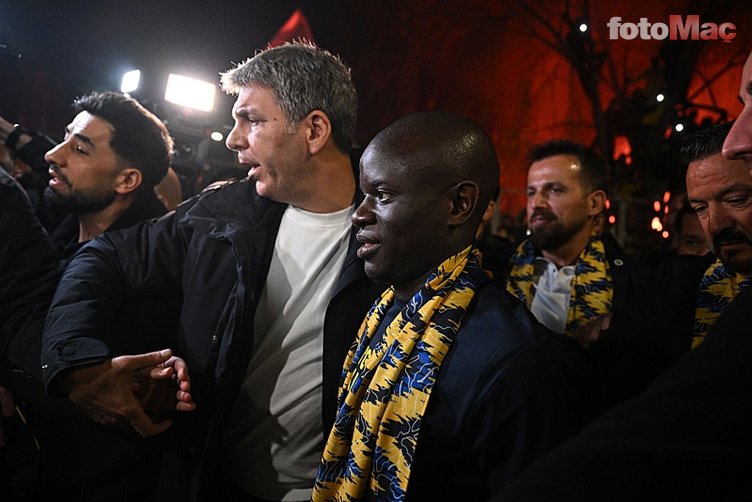 N'Golo Kante Fenerbahçe için İstanbul'a geldi! Taraftar havalimanına akın etti- Trabzonspor