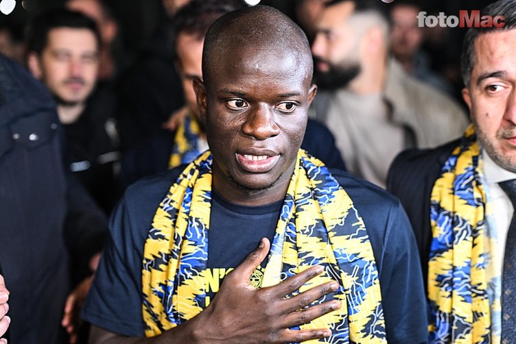 N'Golo Kante Fenerbahçe için İstanbul'a geldi! Taraftar havalimanına akın etti- Trabzonspor
