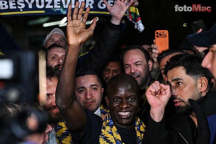 N'Golo Kante Fenerbahçe için İstanbul'a geldi! Taraftar havalimanına akın etti- Trabzonspor