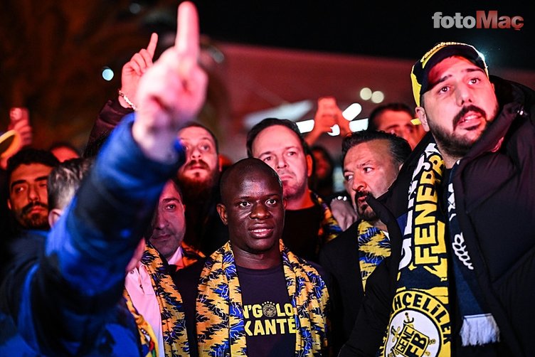 N'Golo Kante Fenerbahçe için İstanbul'a geldi! Taraftar havalimanına akın etti- Trabzonspor
