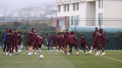 Trabzonspor'da Fethiyespor maçı hazırlıkları sürdü- Trabzonspor