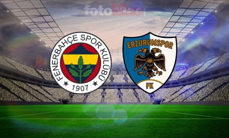 Türkiye Kupası canlı izle | Fenerbahçe-Erzurum FK maçı saat kaçta, hangi kanalda?- Trabzonspor