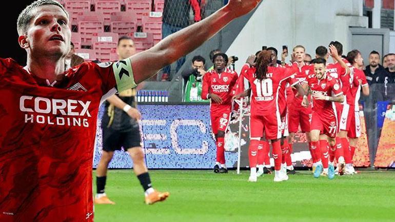 Amedspor Süper Lig'de liderliğe yükseldi... (ÖZET) Samsunspor - Amedspor maç sonucu1-2