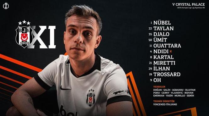 Beşiktaş'a Dolmabahçe'de Olaitan hayat verdi! (ÖZET) Beşiktaş - Crystal Palace maç sonucu 2-2