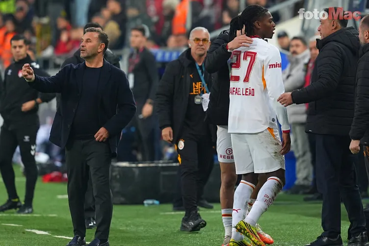 Galatasaray'da vakte karşı yarış! Barış Alper ve Rafael Leao...