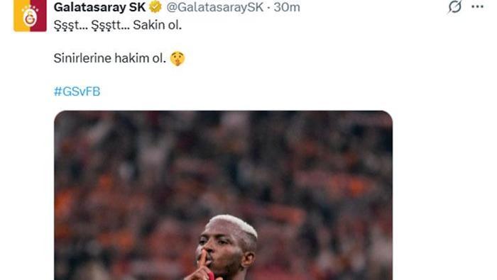 Galatasaray'dan maç sonu art arda göndermeli paylaşımlar! 'Klasikleşen galibiyet' 6 Galatasaray'dan maç sonu art arda göndermeli paylaşımlar! 'Klasikleşen galibiyet'