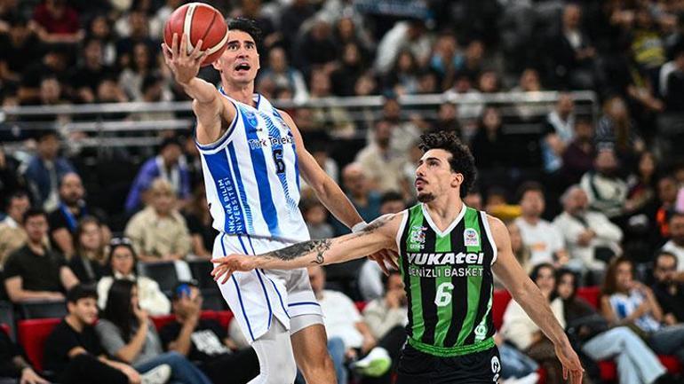 Türk Telekom bu kez çok farklı... Türk Telekom - Yukatel Denizli Basket maç sonucu 97-76